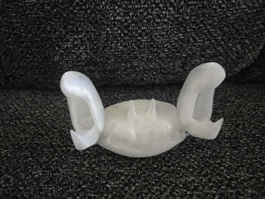 Clawsome Desk Crab 3D printed pencil holder without pencil, colors may vary, made by Z Axis Rising