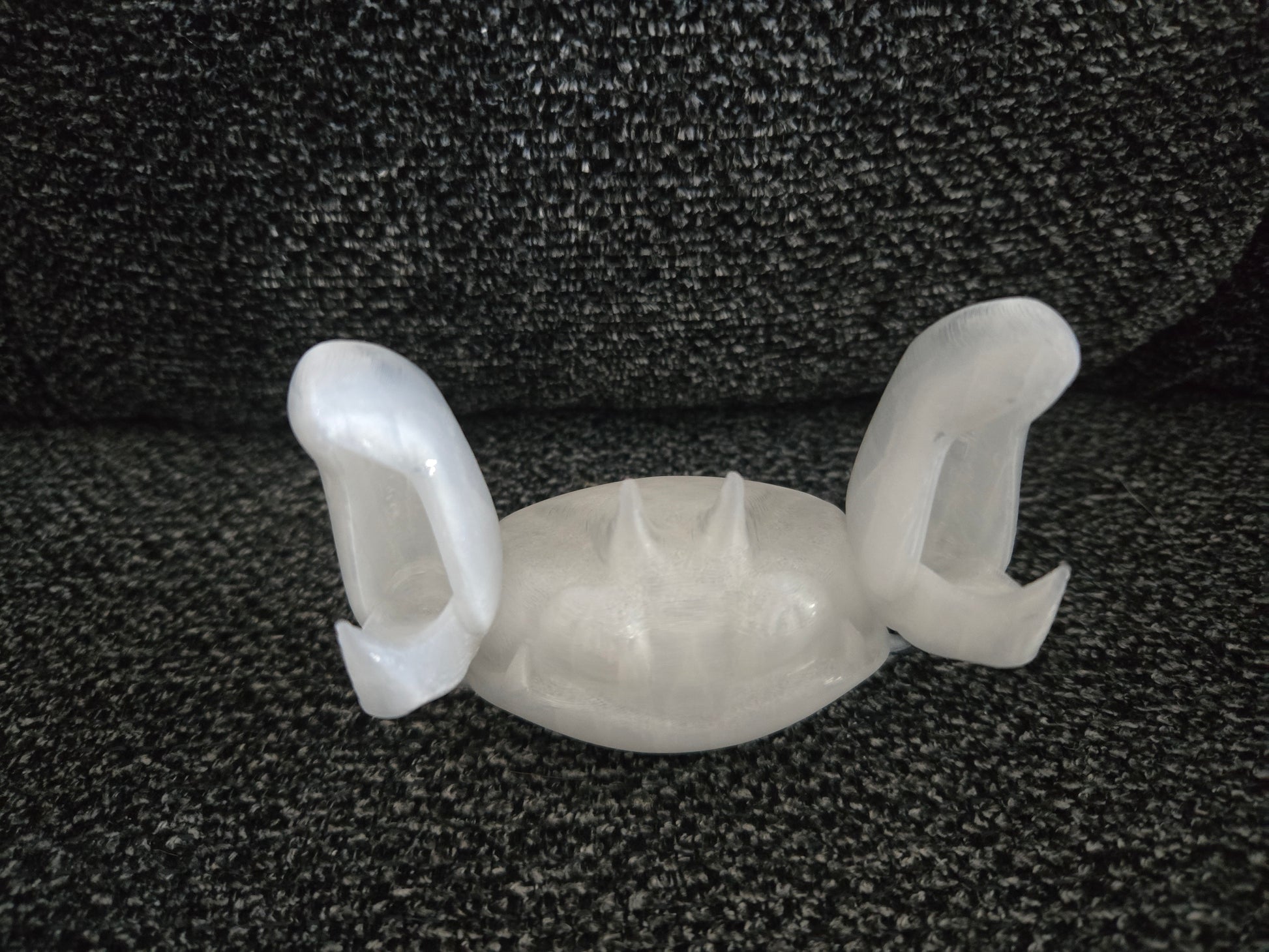 Clawsome Desk Crab 3D printed pencil holder without pencil, colors may vary, made by Z Axis Rising