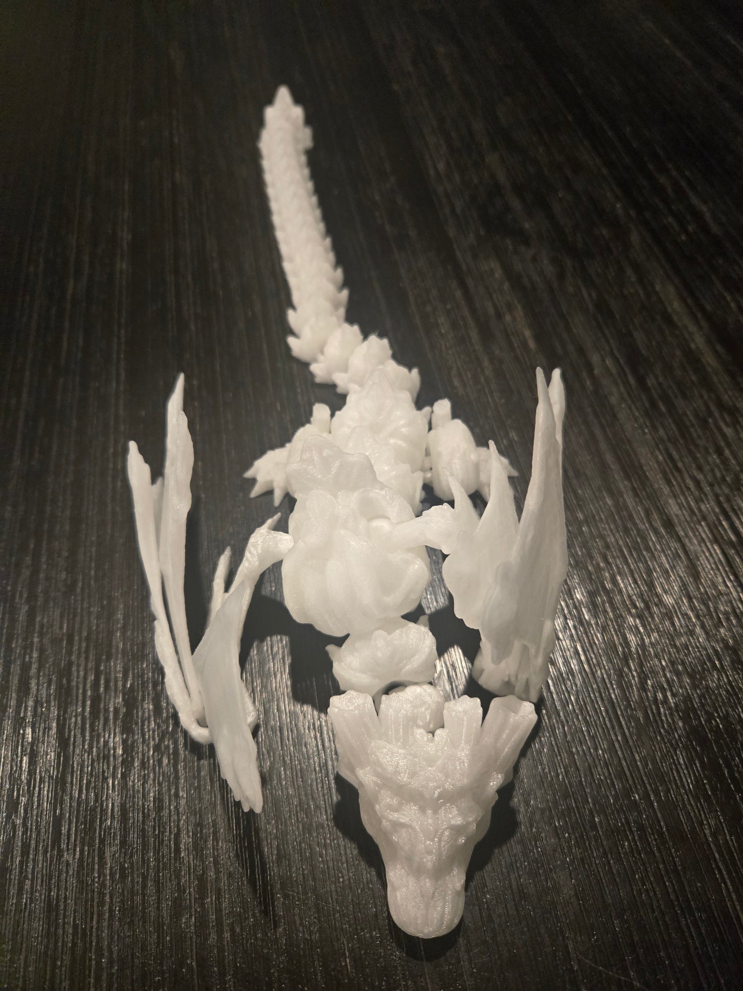 Wyvern 3D printed fantasy dragon figurine, colors may vary, made by Z Axis Rising